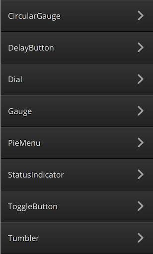 Qt Quick Extras - Gallery screenshot 1