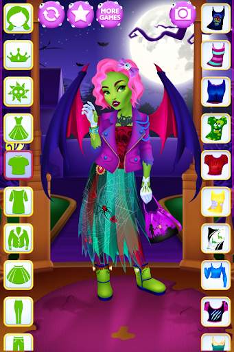 Zombie Dress Up Game For Girls screenshot 2
