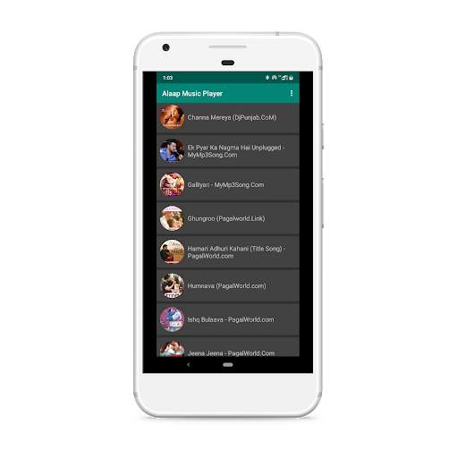 Alaap Music Player screenshot 1