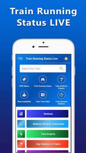 Train Running Status Live - Check PNR Status screenshot 1