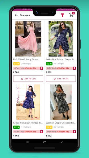 Woman latest dress online shopping with onlinehub screenshot 1