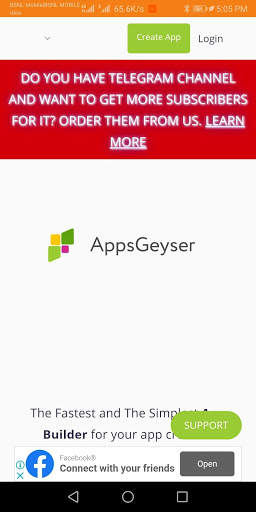 Free Android App Creator screenshot 3