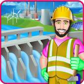Village Farm Dam Fix It - Game for Kids logo