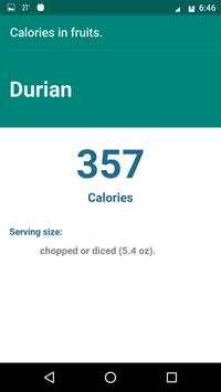 Fruit Calories. screenshot 6