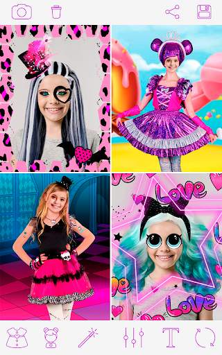 Fashion dolls Photo Editor - Hair and Makeup screenshot 6