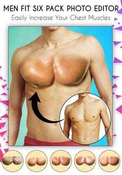 Man Fit Body Editor - Six Pack Abs Body Style 3 تصوير الشاشة