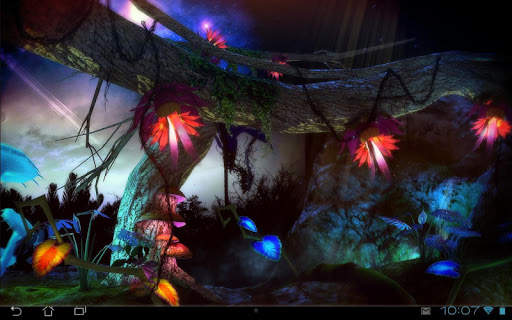 Alien Jungle 3D Live Wallpaper 3 تصوير الشاشة