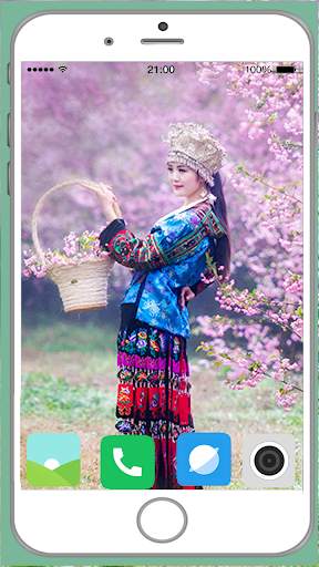 Chinese Girl Full HD Wallpaper screenshot 8