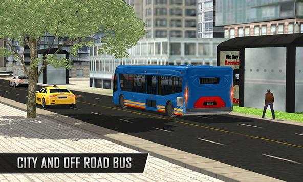 Snowy Bus Drive screenshot 2