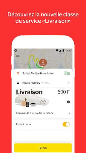 Yango in Abidjan - order cab in app.More than taxi screenshot 4