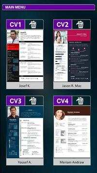 CV Maker Pro screenshot 1