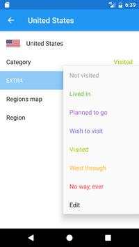 Mark O'Travel (Old version): Where I've Been screenshot 3
