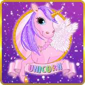 Unicorn Coloring Book: Fun Game for Kids logo