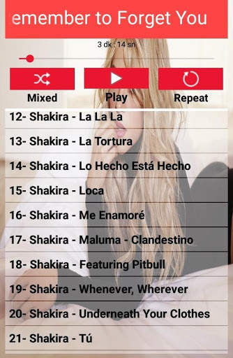 SHAKİRA SONGS 2020 screenshot 2