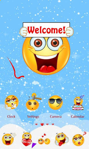Emotion GO Launcher Theme 3 تصوير الشاشة