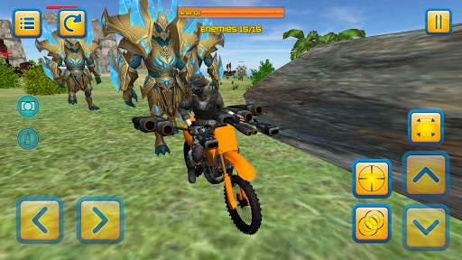 Motorbike Beach Fighter 3D screenshot 5