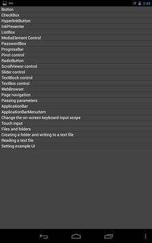 Windows Phone 8 Programs screenshot 1