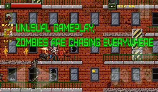 Alone on the roof: Zombie shooter screenshot 2