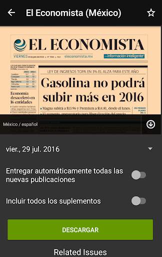 El Economista Digital Edition screenshot 7