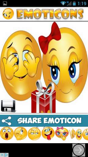 Emoticons for chat screenshot 6