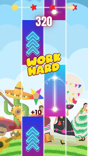 Camilo Juego Piano Tiles screenshot 8