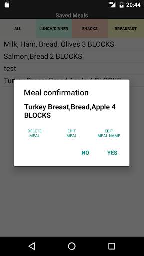 Zone Diet Free screenshot 6