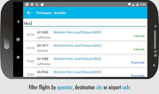 Romanian Airports - Daily Flight Times screenshot 4