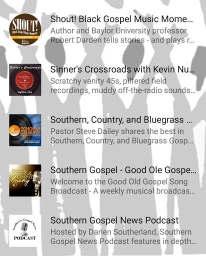 Gospel Music Podcast 2.0 screenshot 2