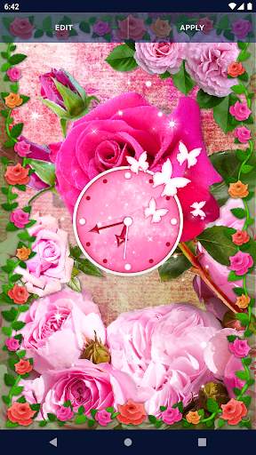 Pink Rose 4K Live Wallpaper screenshot 3