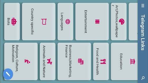 Telegram Links app screenshot 12