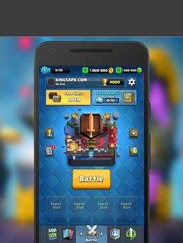 Free Gemes For Clash Royale - Prank screenshot 2