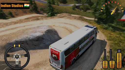 Indian Danger Bus Driving 2022 screenshot 1