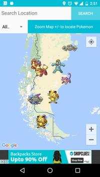 Poké Finder Live Find Pokémon screenshot 1