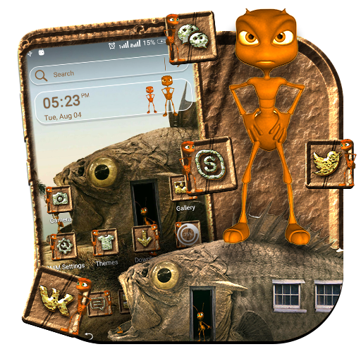 Ant Fish Home Launcher Theme icon