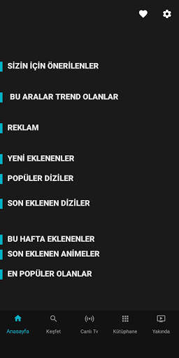 İzlemedim - Film, Dizi, Canlı TV İzle 3 تصوير الشاشة