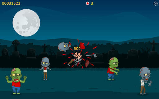 Zombie Blood - Tap Tap Shooter screenshot 1