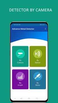 Metal detector with sound: sensor detector app screenshot 2