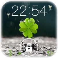 Galaxy rainy lockscreen icon