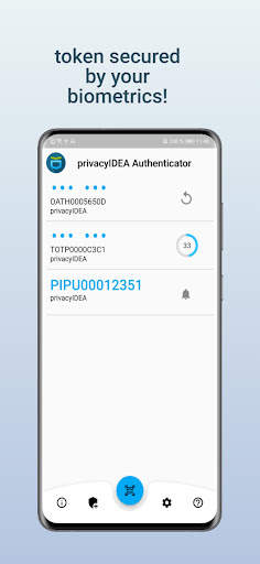 privacyIDEA Authenticator screenshot 4