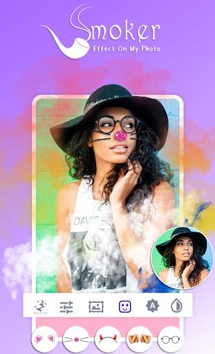 Smoke Effect On My Photo screenshot 3