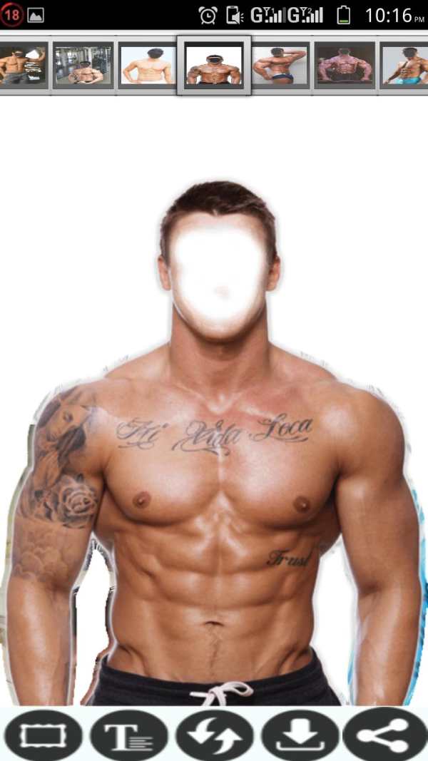 Body Builder Photo Maker screenshot 2
