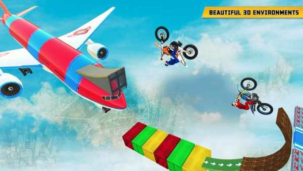 Moto Bike Stunt Racing Simulator screenshot 4