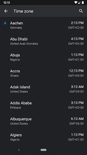 World Clock Widget screenshot 3