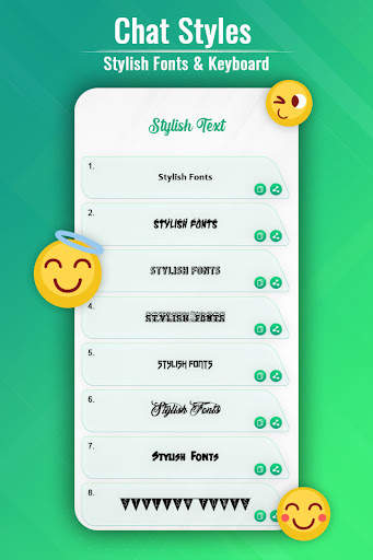 Chat Style, Stylish Fonts & Keyboard for Whatsapp screenshot 2
