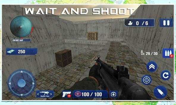 Anti-Terrorist Counter Games Sniper Strike screenshot 3