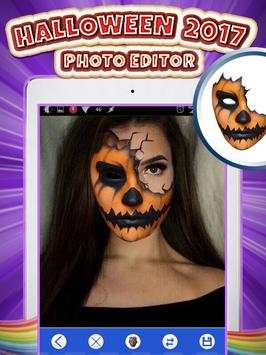 Halloween Makeup Photo Editor screenshot 4