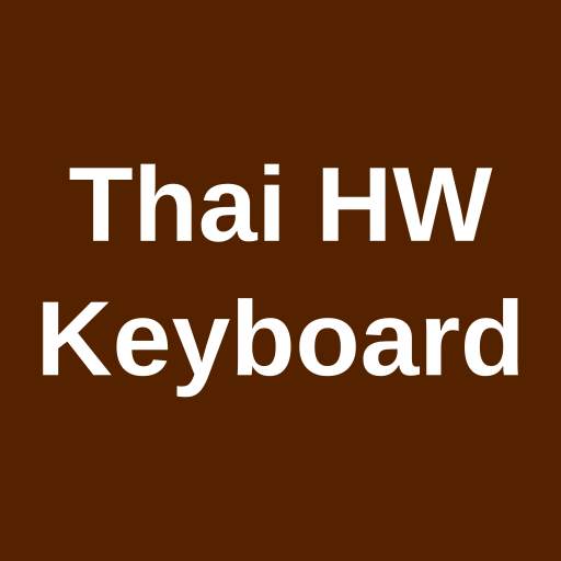 Thai HW Keyboard 1.1