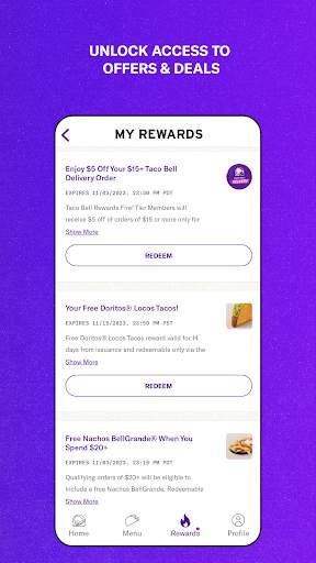 Taco Bell Fast Food & Delivery screenshot 2