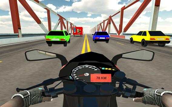 Motorbike Traffic Chase : Real Highway Speed Rider screenshot 2