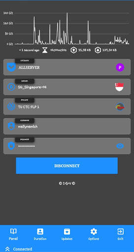 INTERNET SOLUTION VPN OFFICIAL screenshot 3